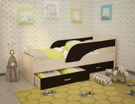 Кровать детская Кроха Венге